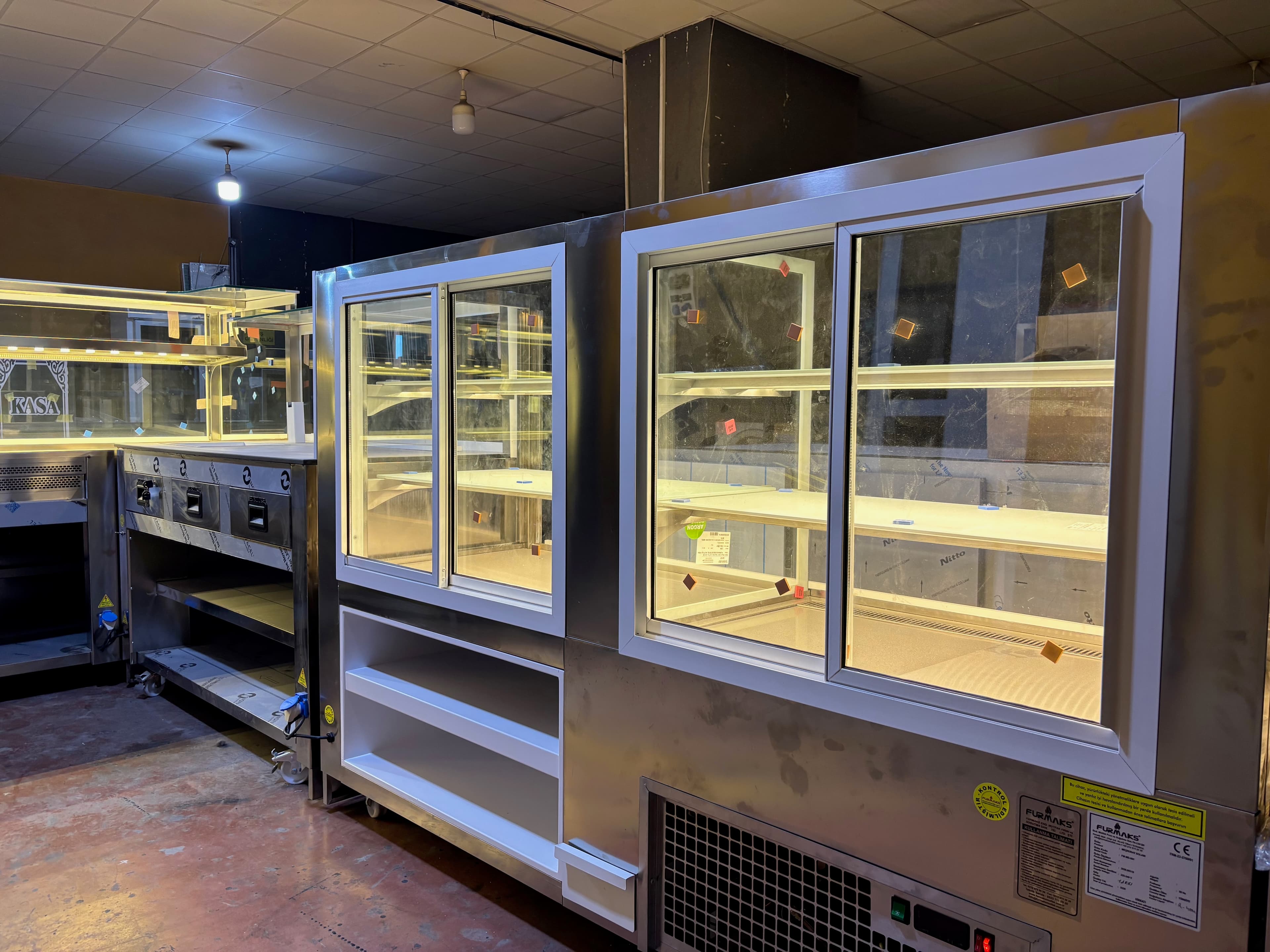 Sürgülü Kapak - Market Soğutucu Dolapları